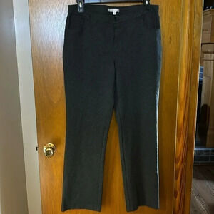Ellen Tracy Company Pants Super Comfy for Office or a Night Out Gray Size 16